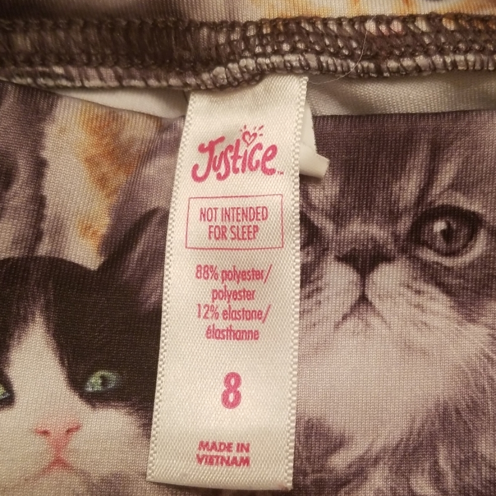 Justice Cat leggings - Picture 2 of 2
